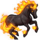 Bombproof the Flaming Stallion