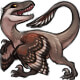 Lonely Velociraptor