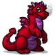 Smokey the Red Baby Dragon