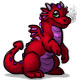 Lee the Red Baby Dragon