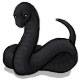 Ember the Black Snake