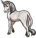 Allegro the Silver Unicorn